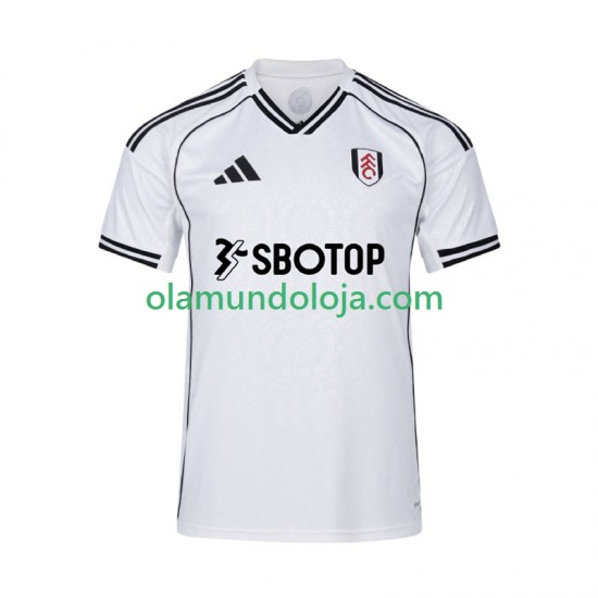 Camisola Fulham Homem Equipamento Primeiro 2025-2026 Manga Curta